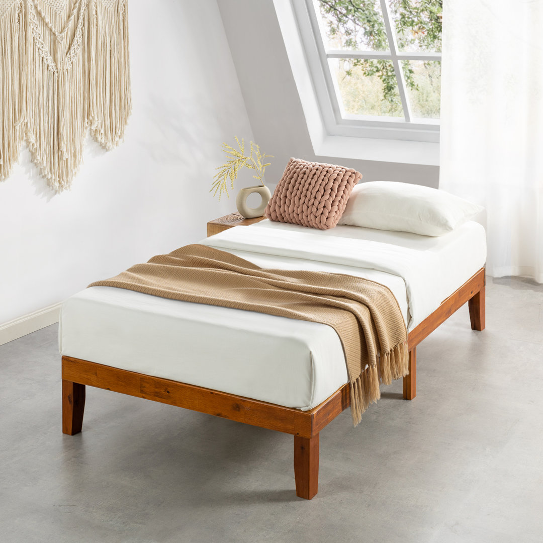 Harlow Solid Wood Platform Bed